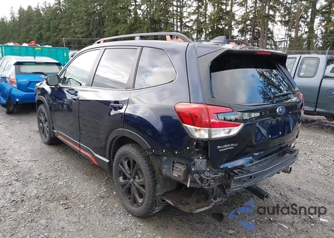 2019 Subaru Forester Sport from USA, damaged, VIN JF2SKAPC2KH426237